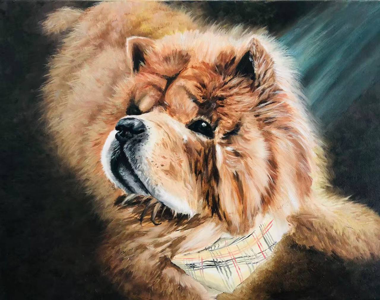 Coastal Cliffs - Oil on Canvas